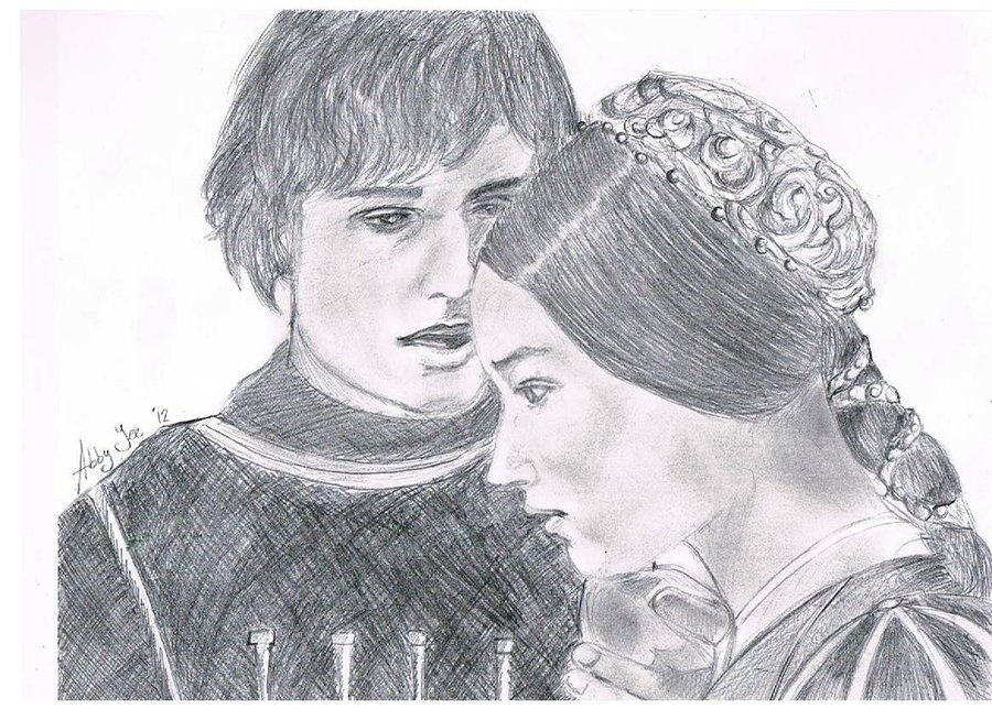 Romeo Juliet Amazing Drawing
