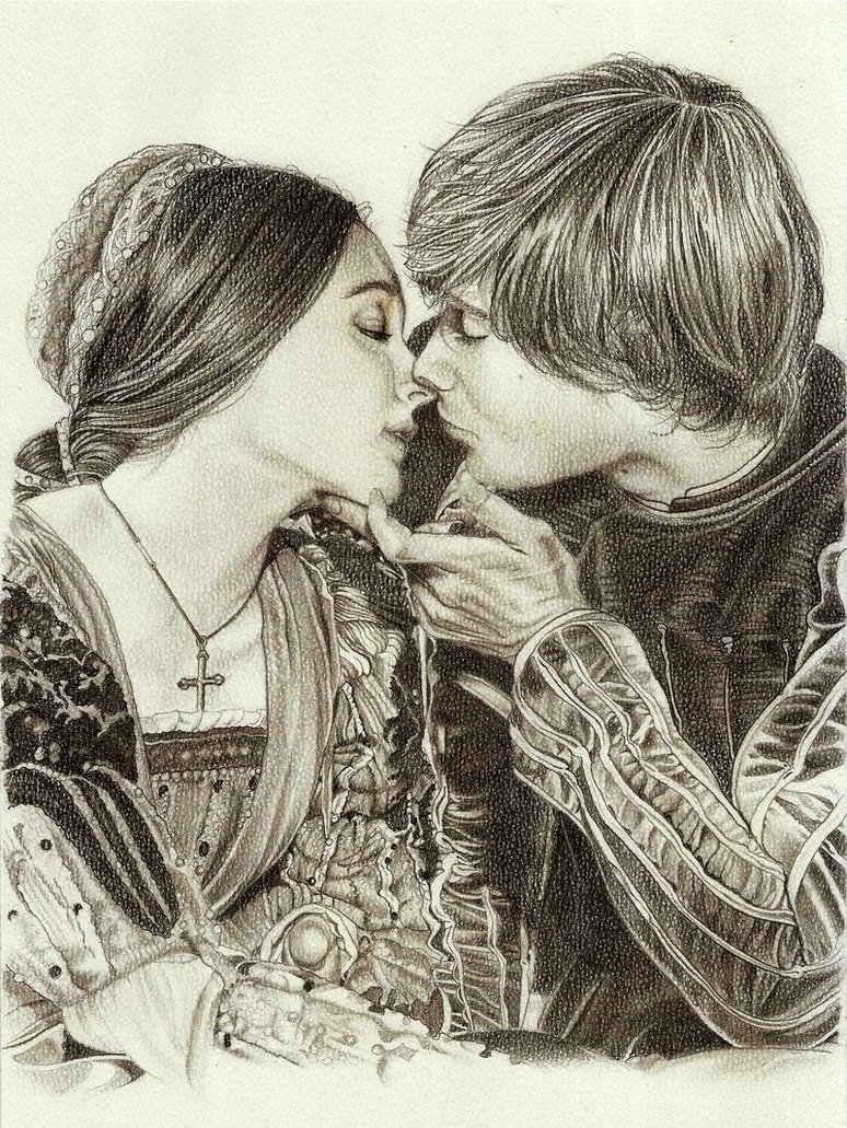 Romeo Juliet High-Quality Drawing