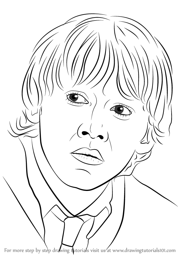 Ron Weasley Image Drawing