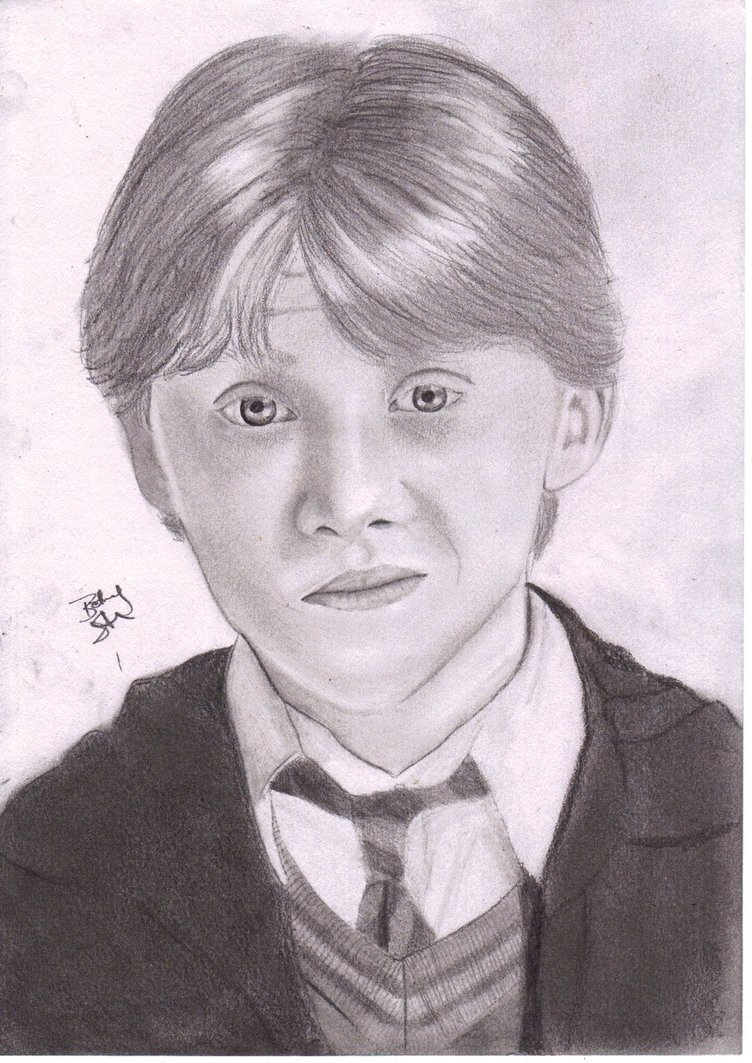 Ron Weasley Pic Drawing
