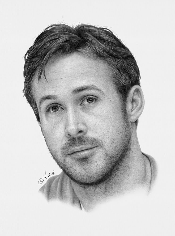 Ryan Gosling Image Drawing