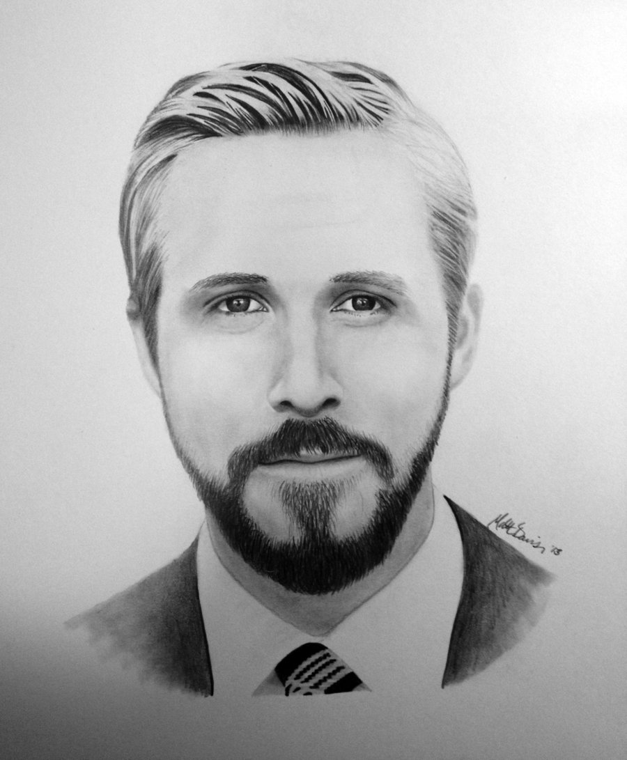 Ryan Gosling Pic Drawing