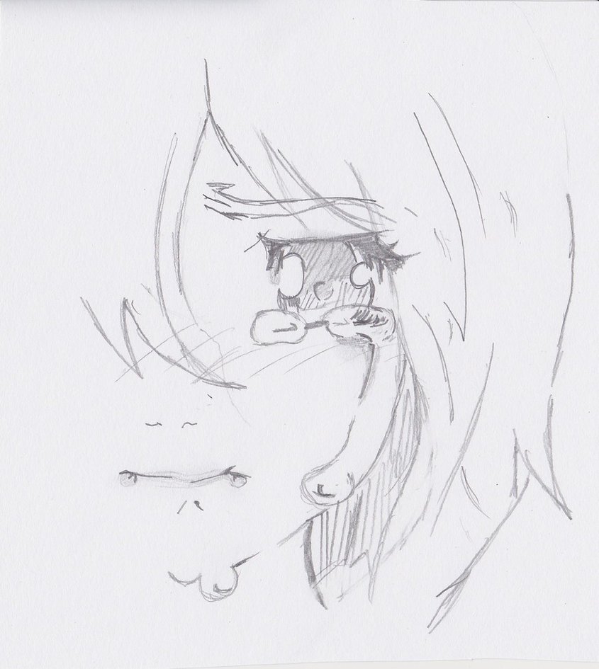 Sad Anime Girl Crying High-Quality Drawing - Drawing Skill