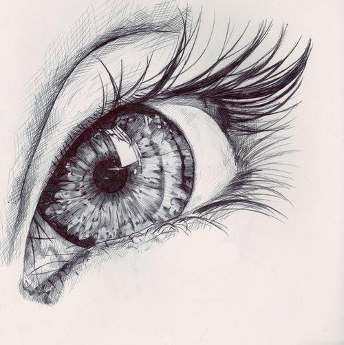 Sad Eyes Sketch