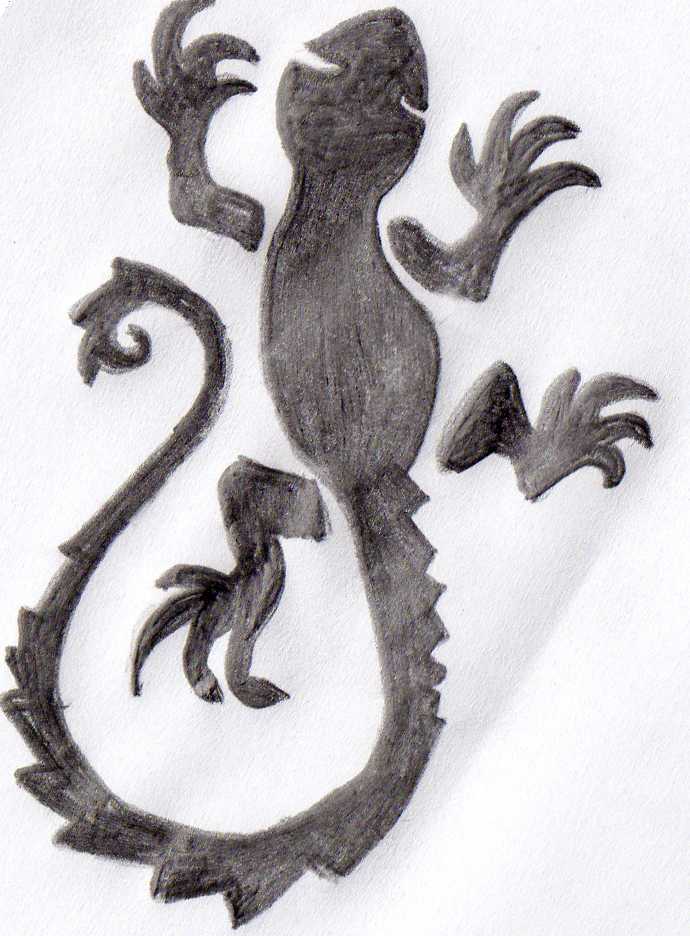 Salamander Drawing
