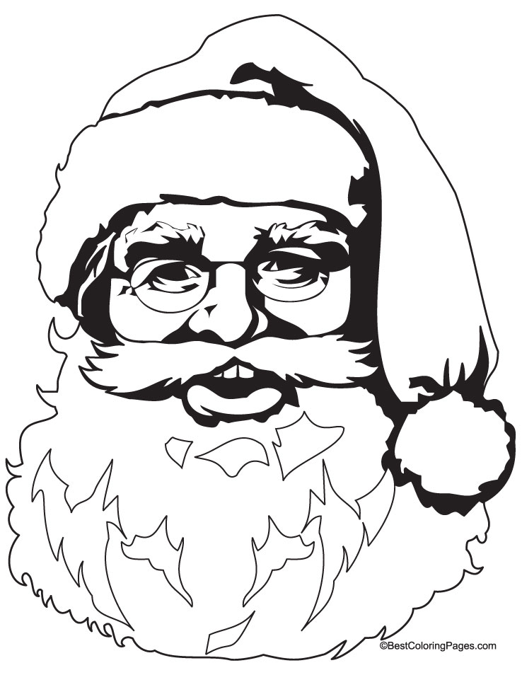 Drawing Santa Claus - Easy Step By Step Tutorials - Cool Drawing Idea-saigonsouth.com.vn