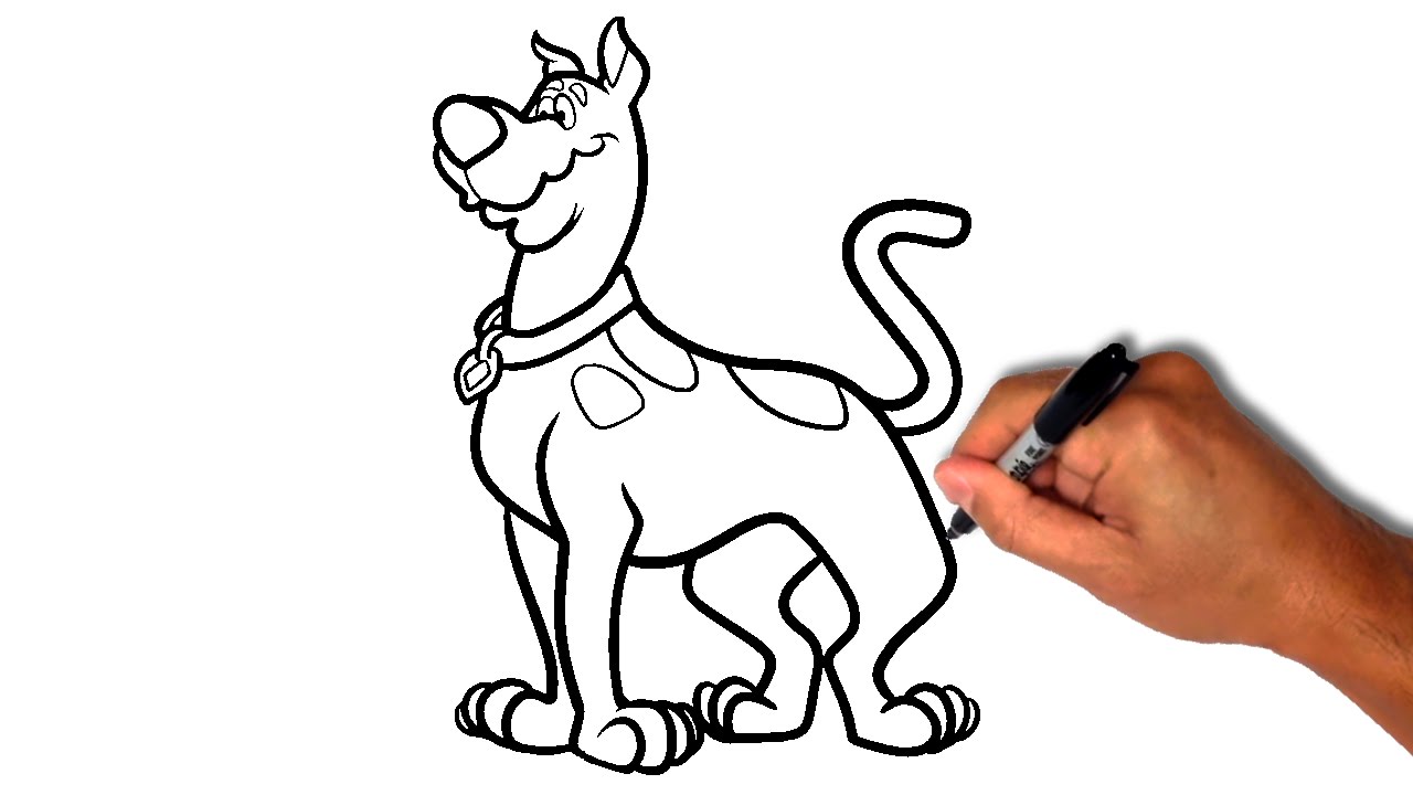 Scooby Doo Picture Drawing