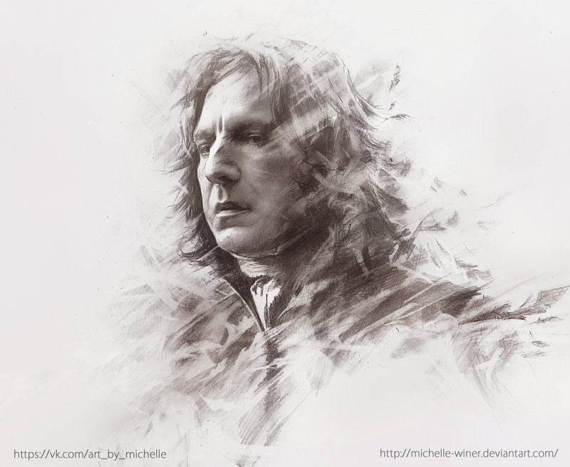Severus Snape Amazing Drawing