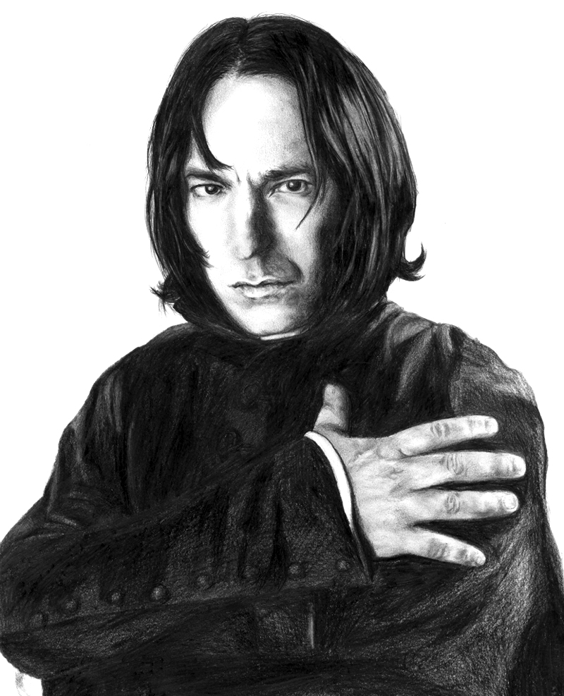 Severus Snape High-Quality Drawing