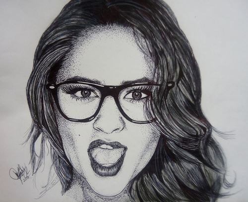 Shay Mitchell Pic Drawing