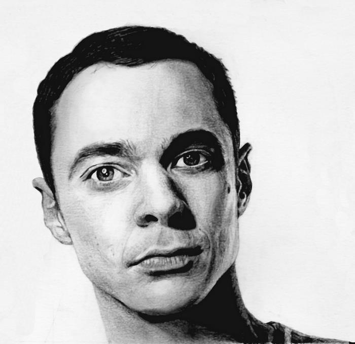 Sheldon Cooper Art