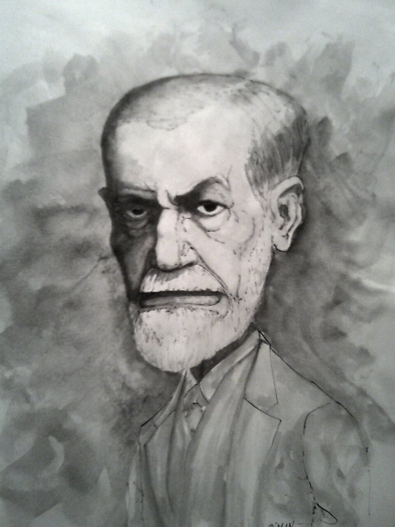 Sigmund Freud Amazing Drawing