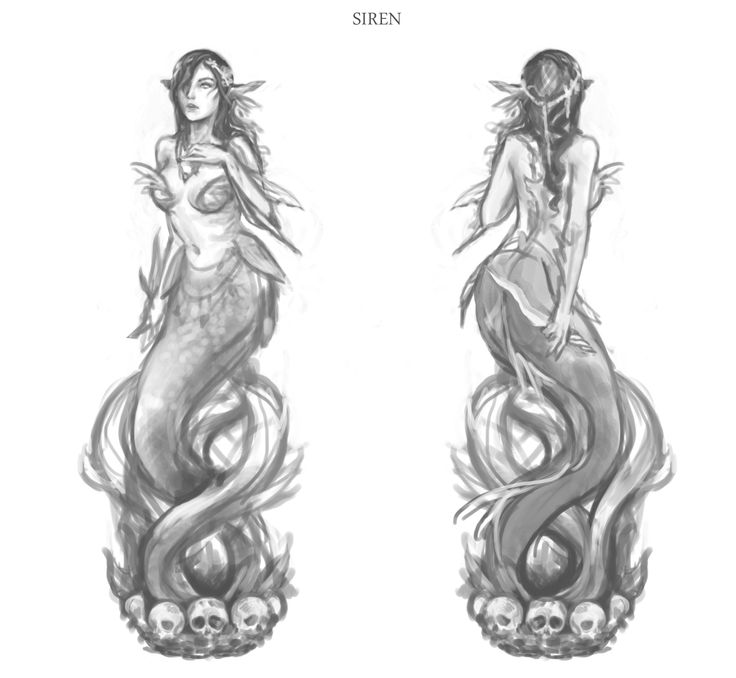 Siren Drawing Pic