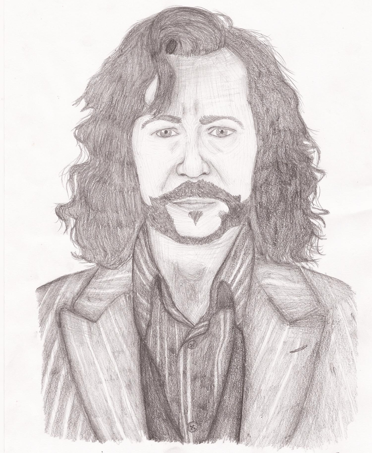 Sirius Black Beautiful Image Drawing  Drawing Skill