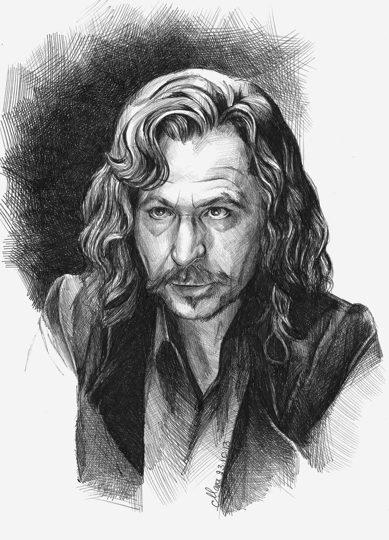 Sirius Black High-Quality Drawing