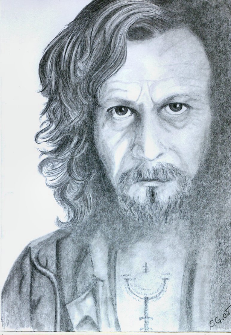 Sirius Black Pic Drawing