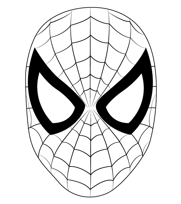 Spiderman Beautiful Image Drawing