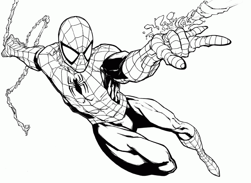 Spiderman Best Drawing