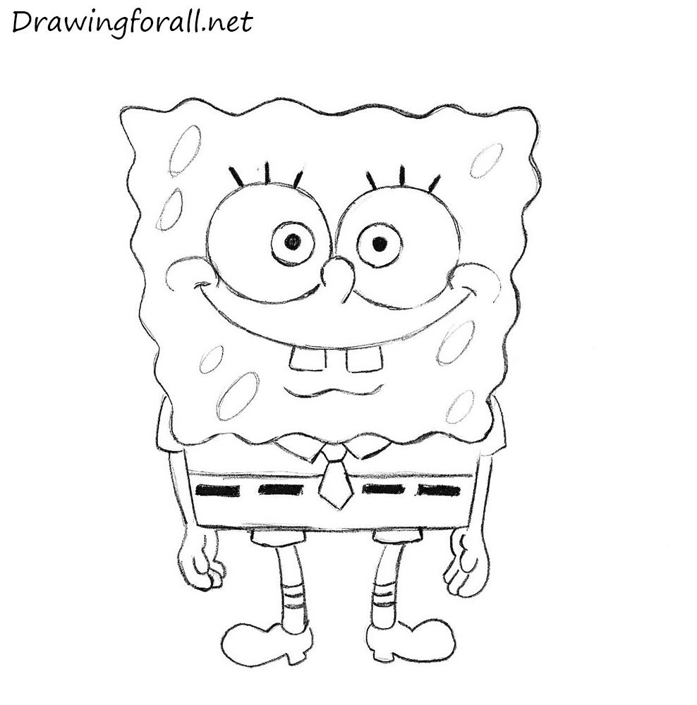 Spongebob Drawing Pic