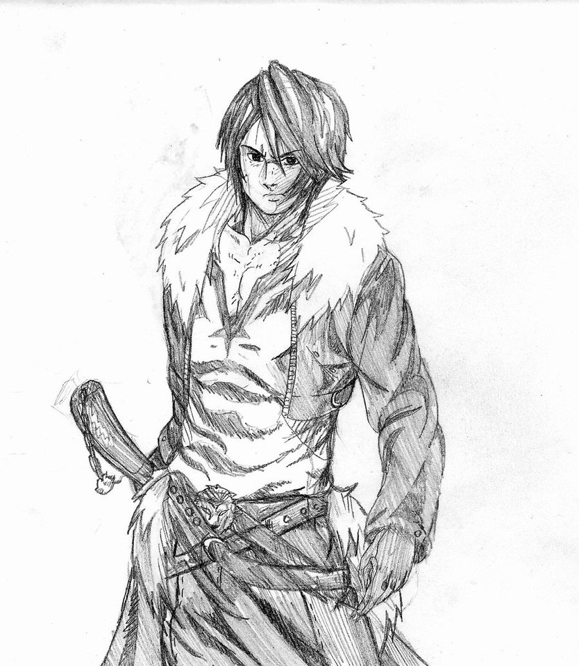 Squall Leonhart Pic Drawing