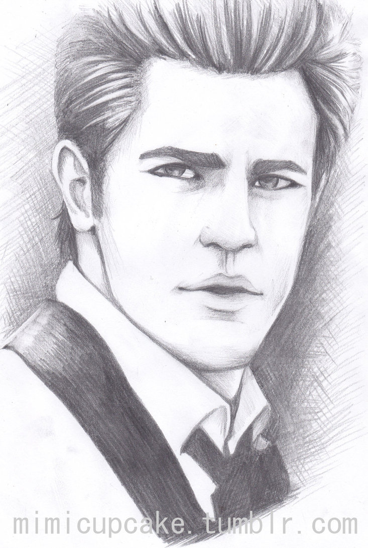 Stefan Salvatore Amazing Drawing