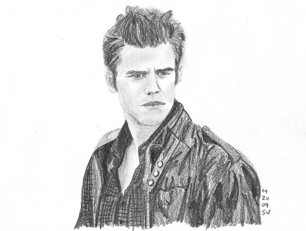 Stefan Salvatore Best Drawing