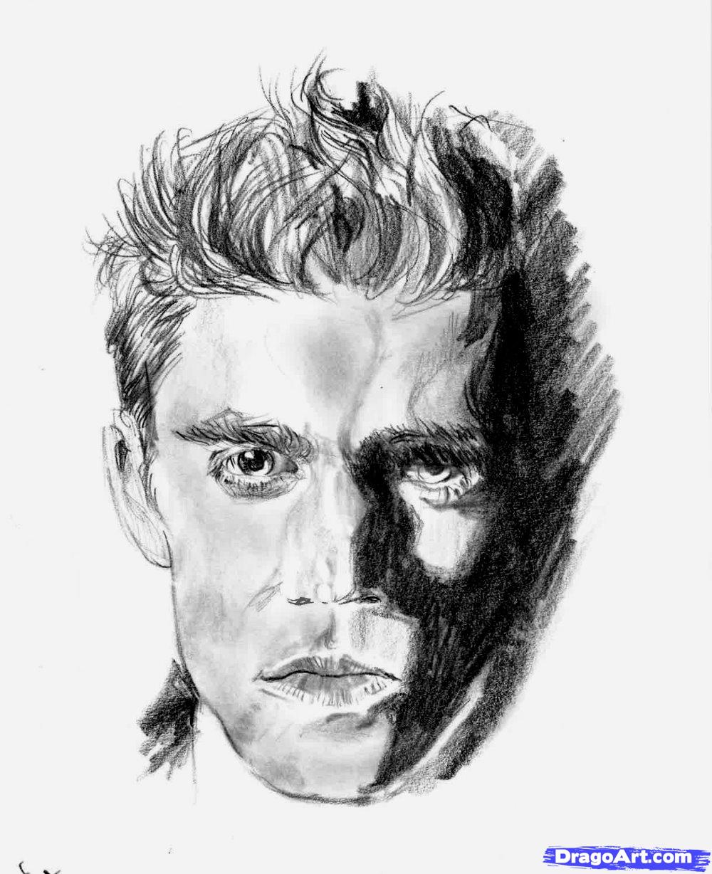 Stefan Salvatore Image Drawing