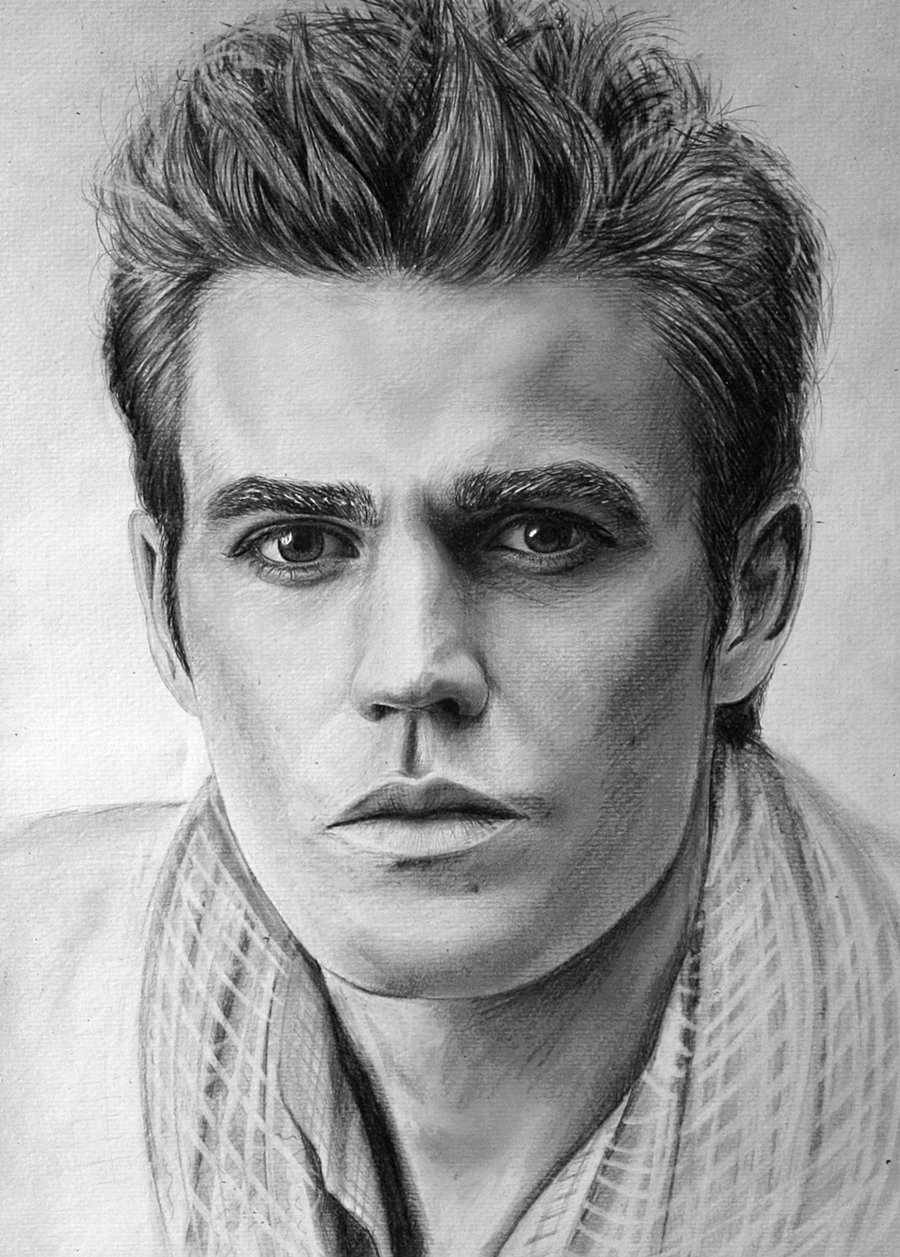 Stefan Salvatore Picture Drawing