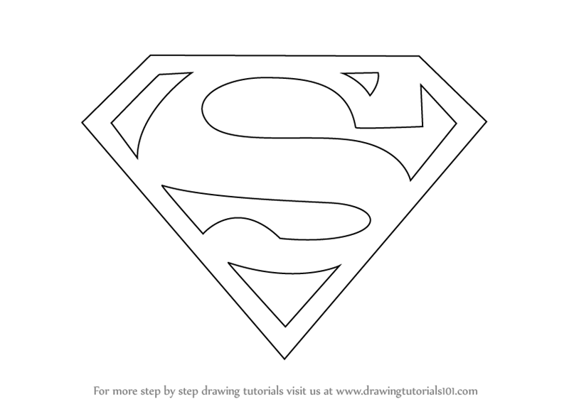 Superman Realistic Drawing