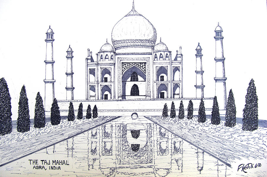 Taj Mahal Best Art