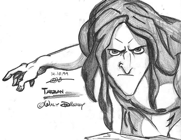 Tarzan Best Drawing
