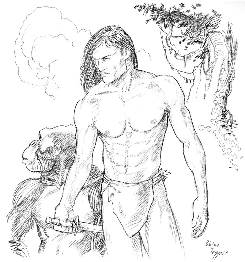 Tarzan Drawing Photo