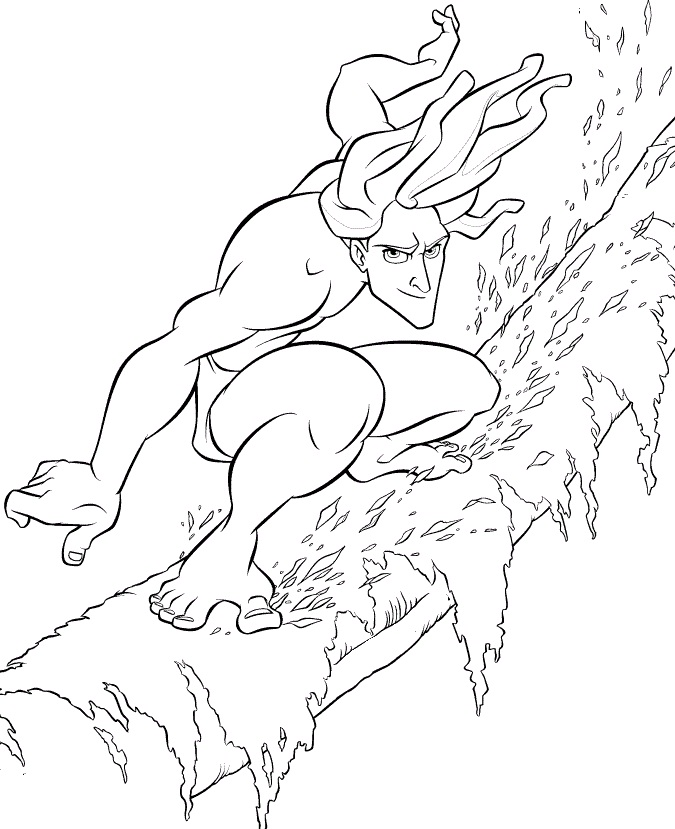 Tarzan Drawing