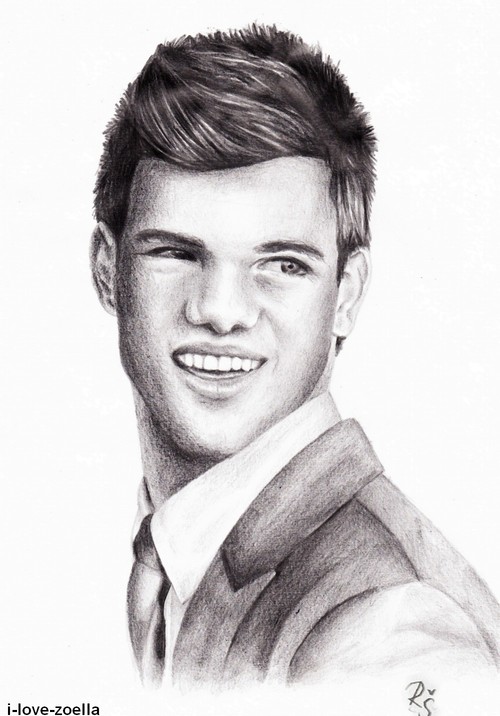 Taylor Lautner Drawing Photo