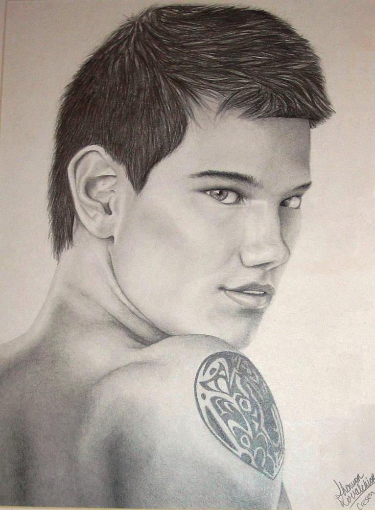Taylor Lautner | Portrait by Angela Zhao Pencil sketch | Angela Zhao |  Flickr