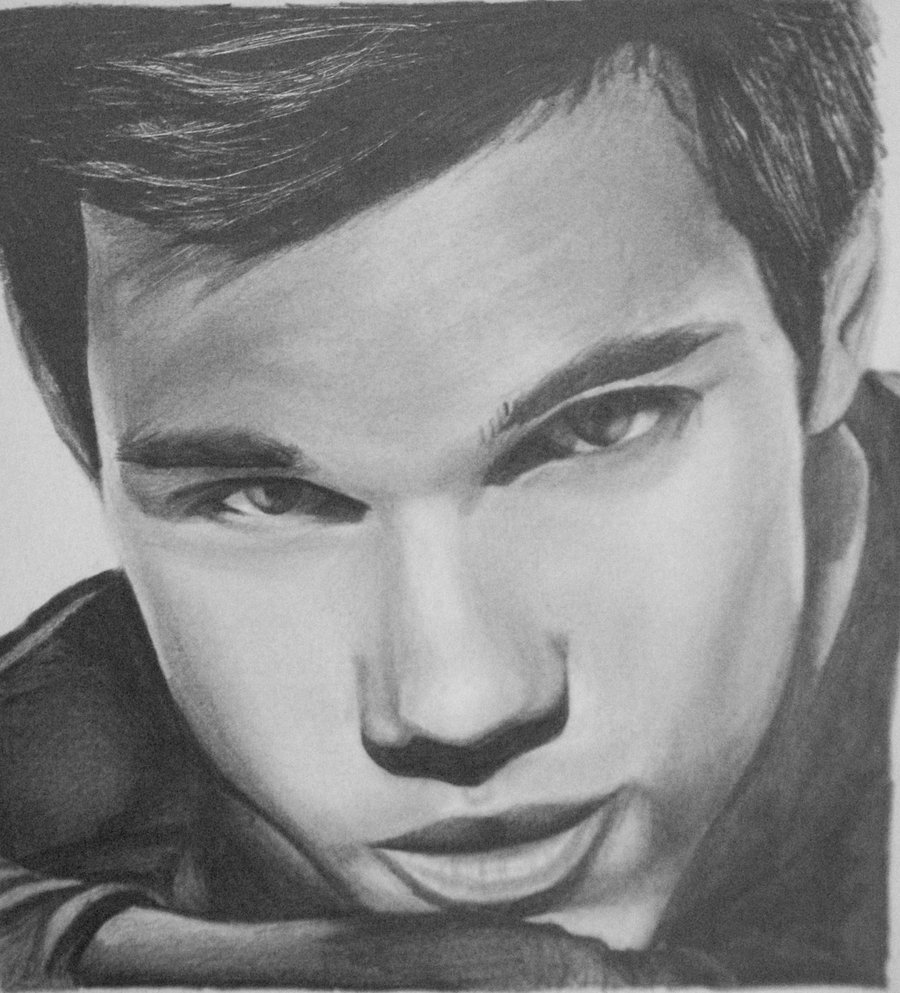 Taylor Lautner Realistic Drawing