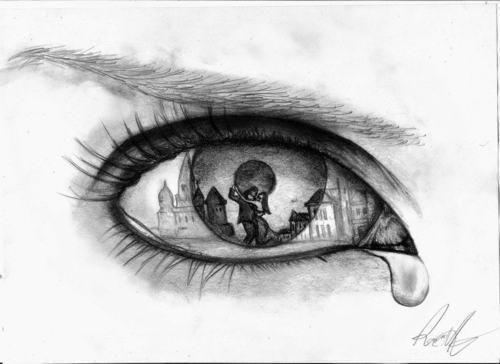 Tears Beautiful Image Drawing