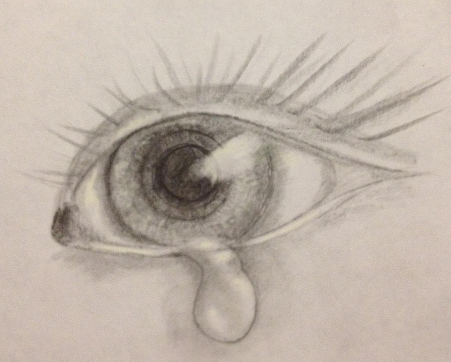 Tears Photo Drawing
