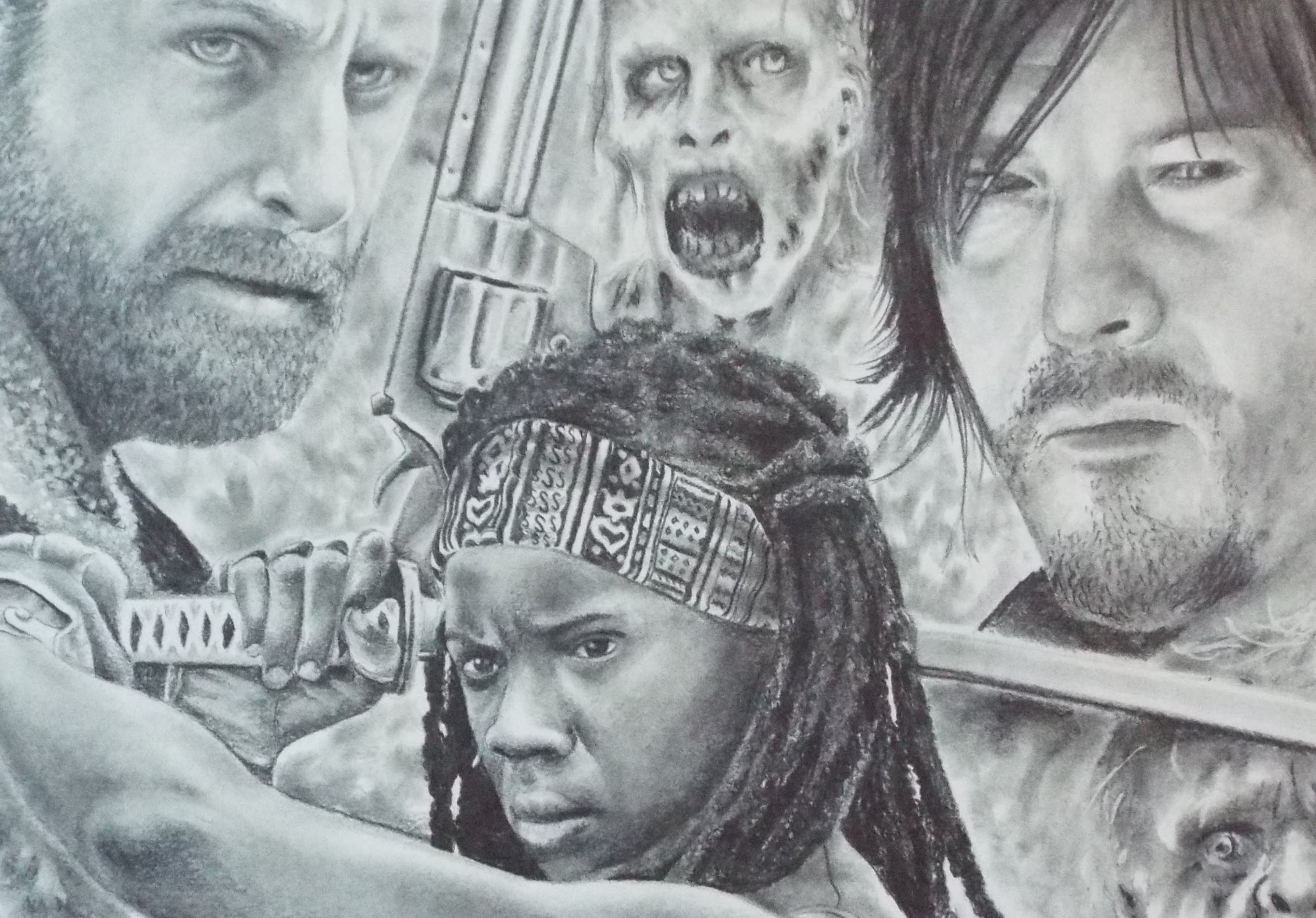 The Walking Dead Sketch