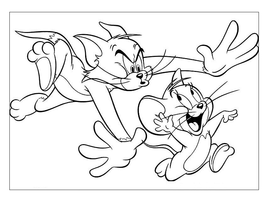 Tom And Jerry Drawing Pic