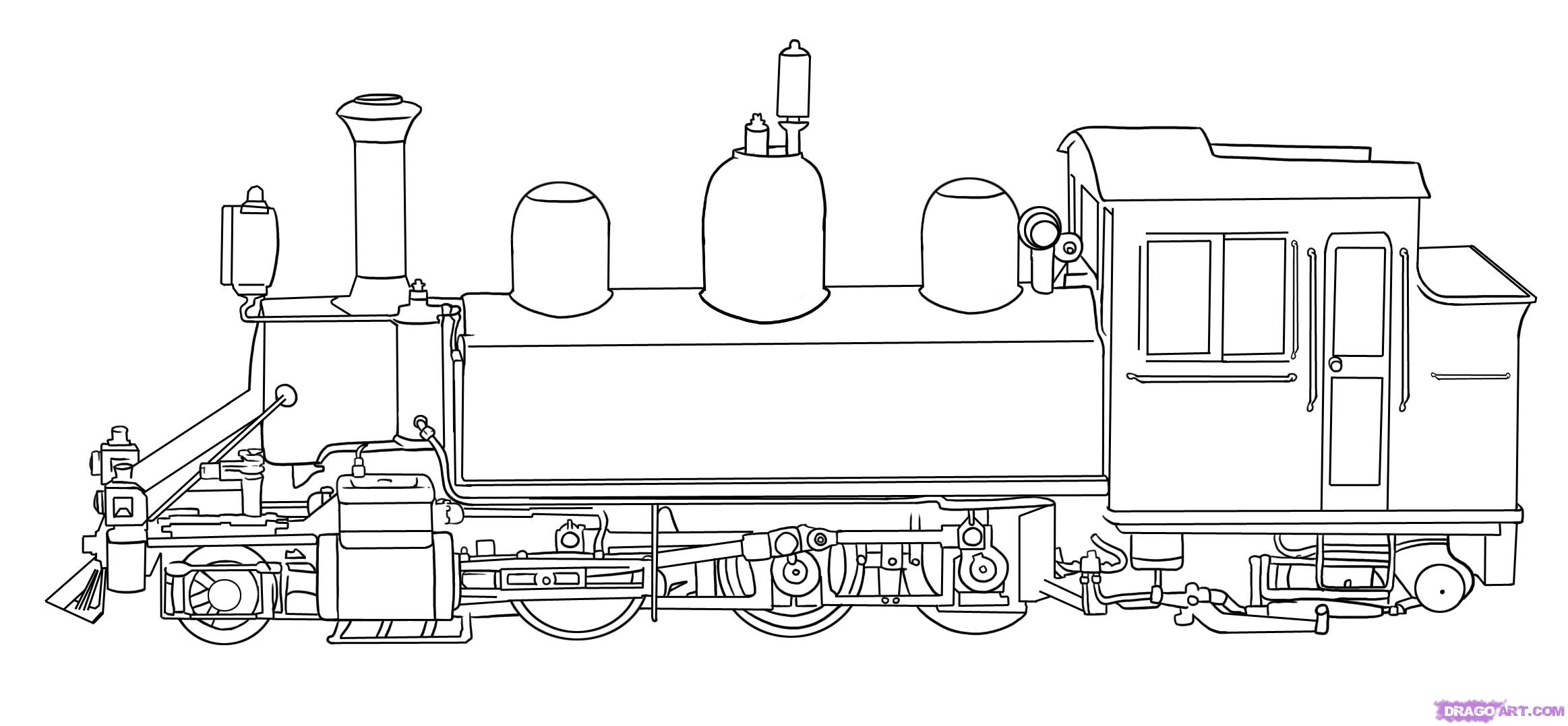 Train Amazing Drawing