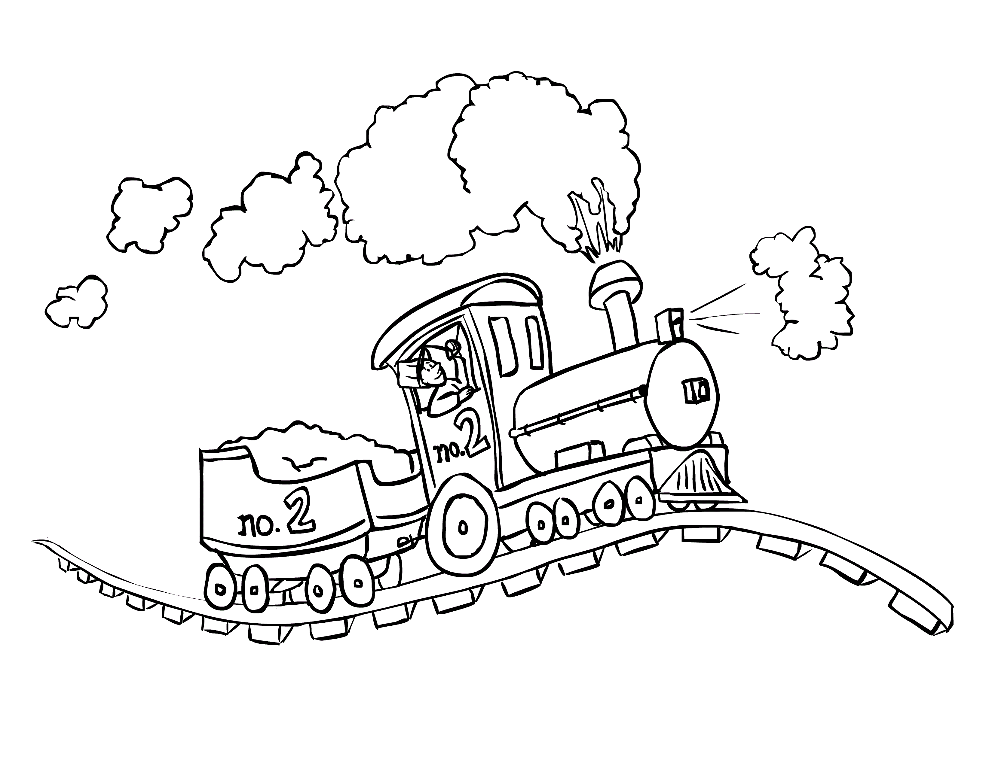 Train Sketch