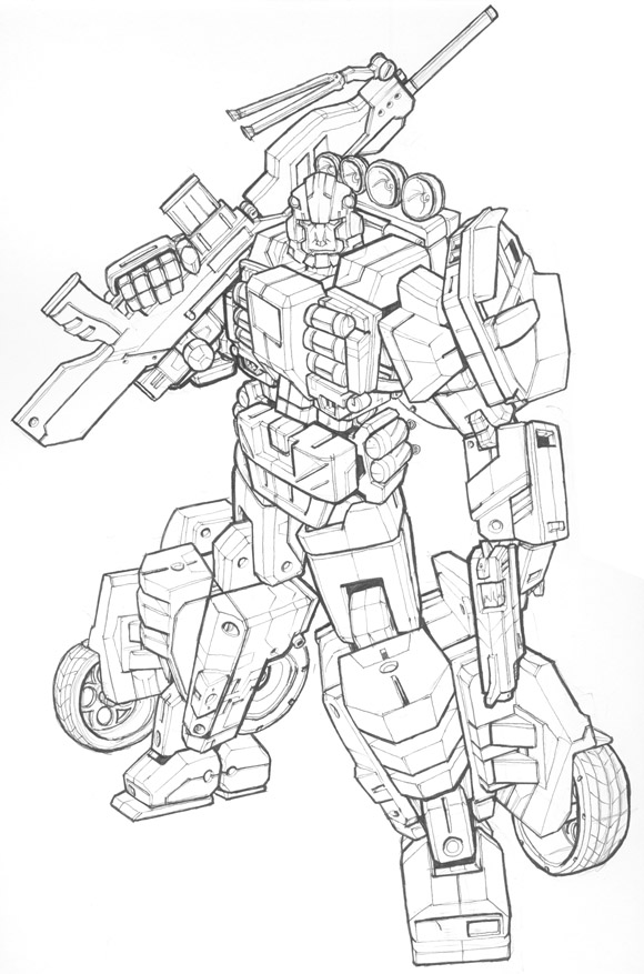 Transformers High-Quality Drawing