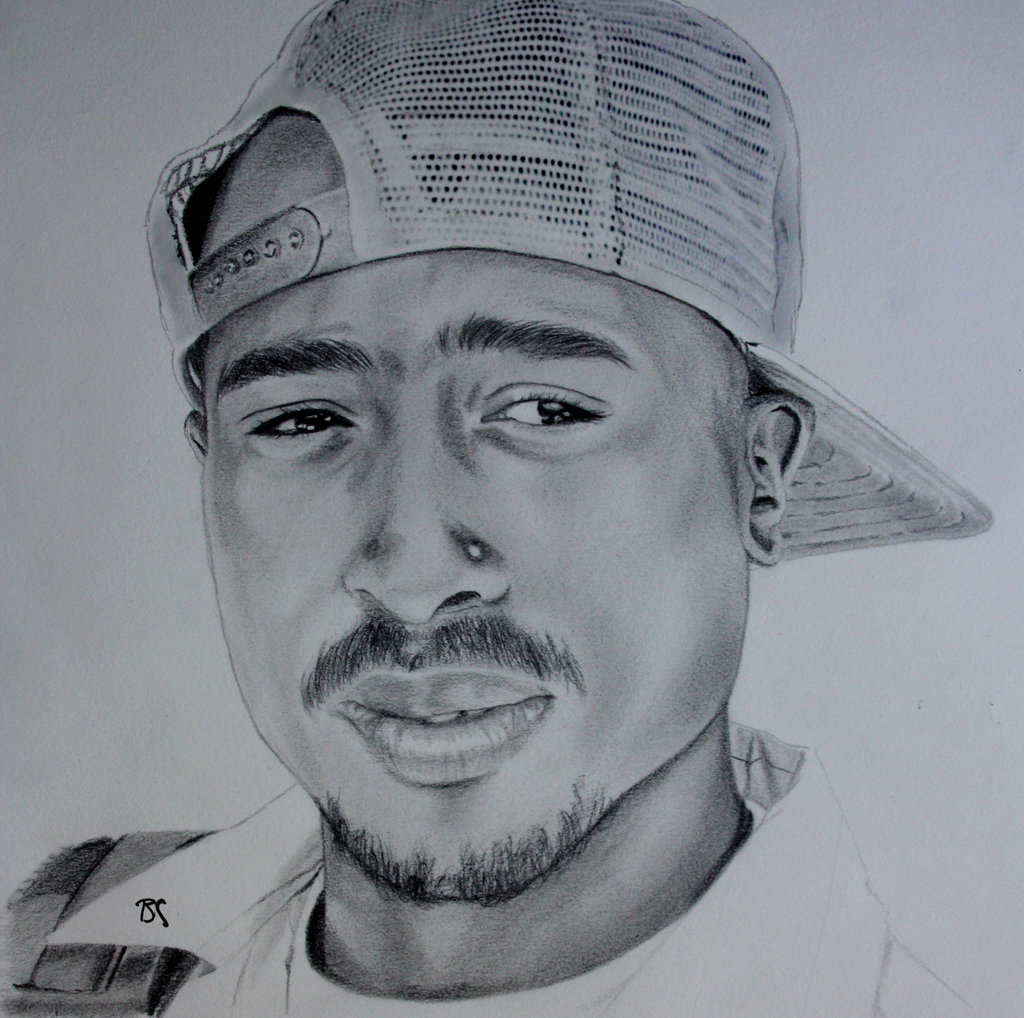 Tupac Shakur Amazing Drawing