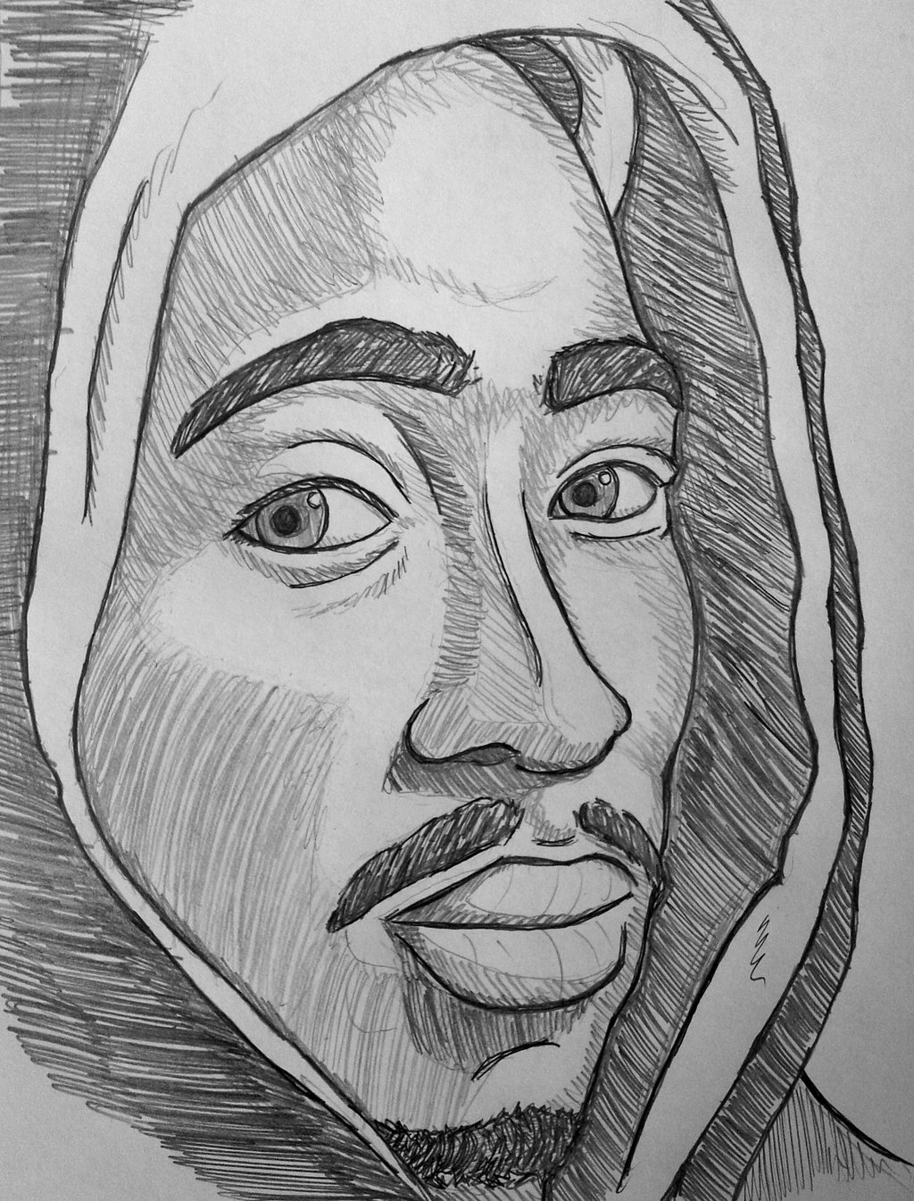 Tupac Shakur Best Art - Drawing Skill