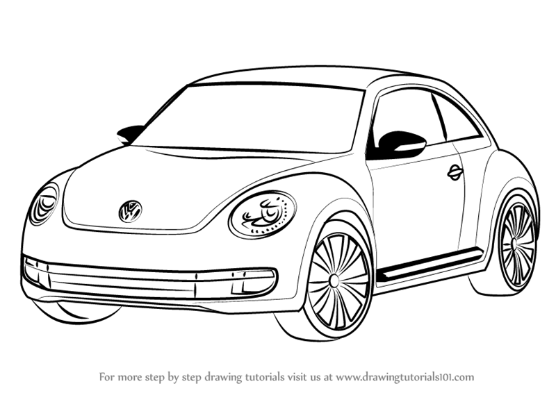 VW Beetle Art