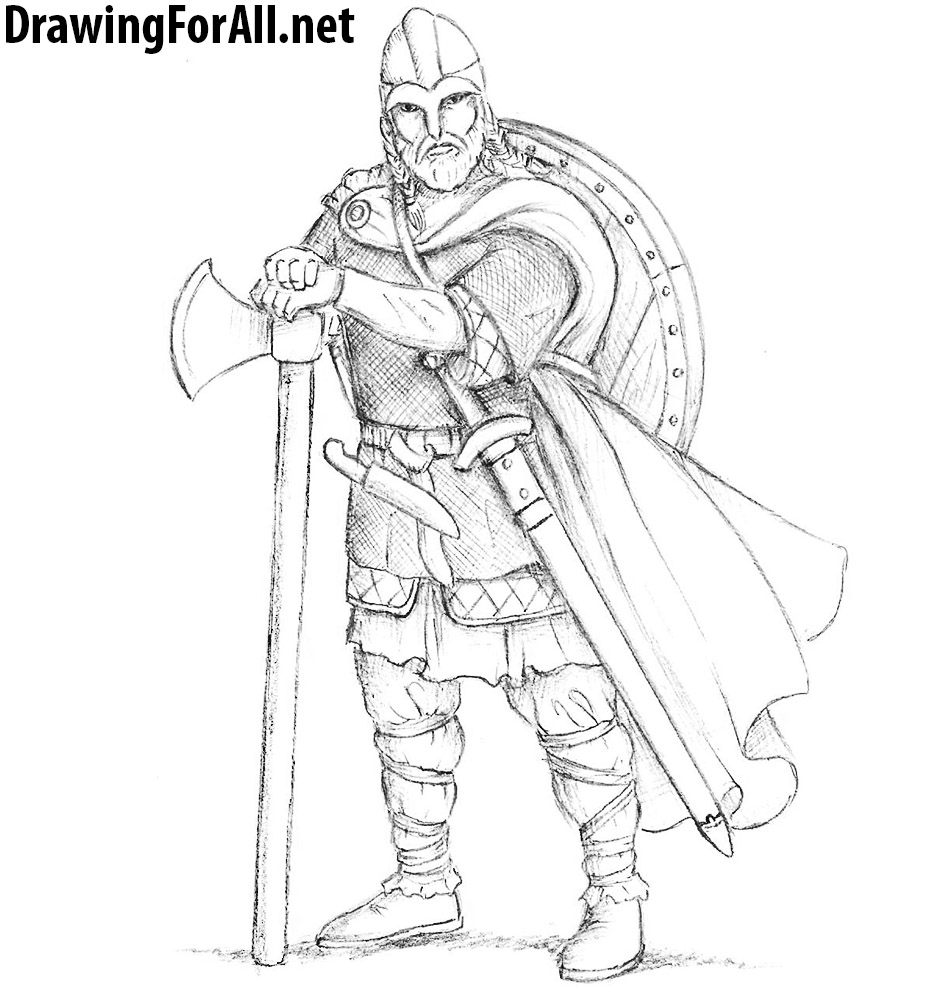 Viking Drawing