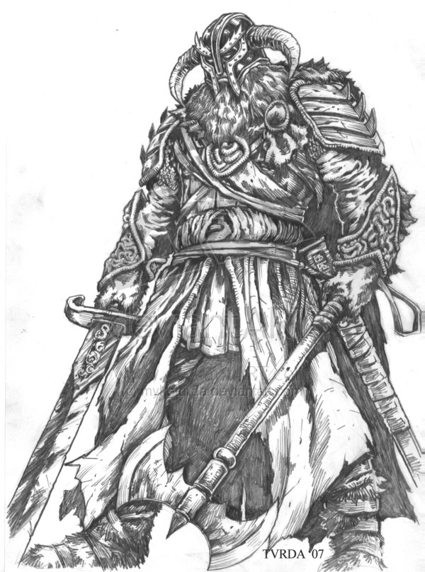 Viking Image Drawing