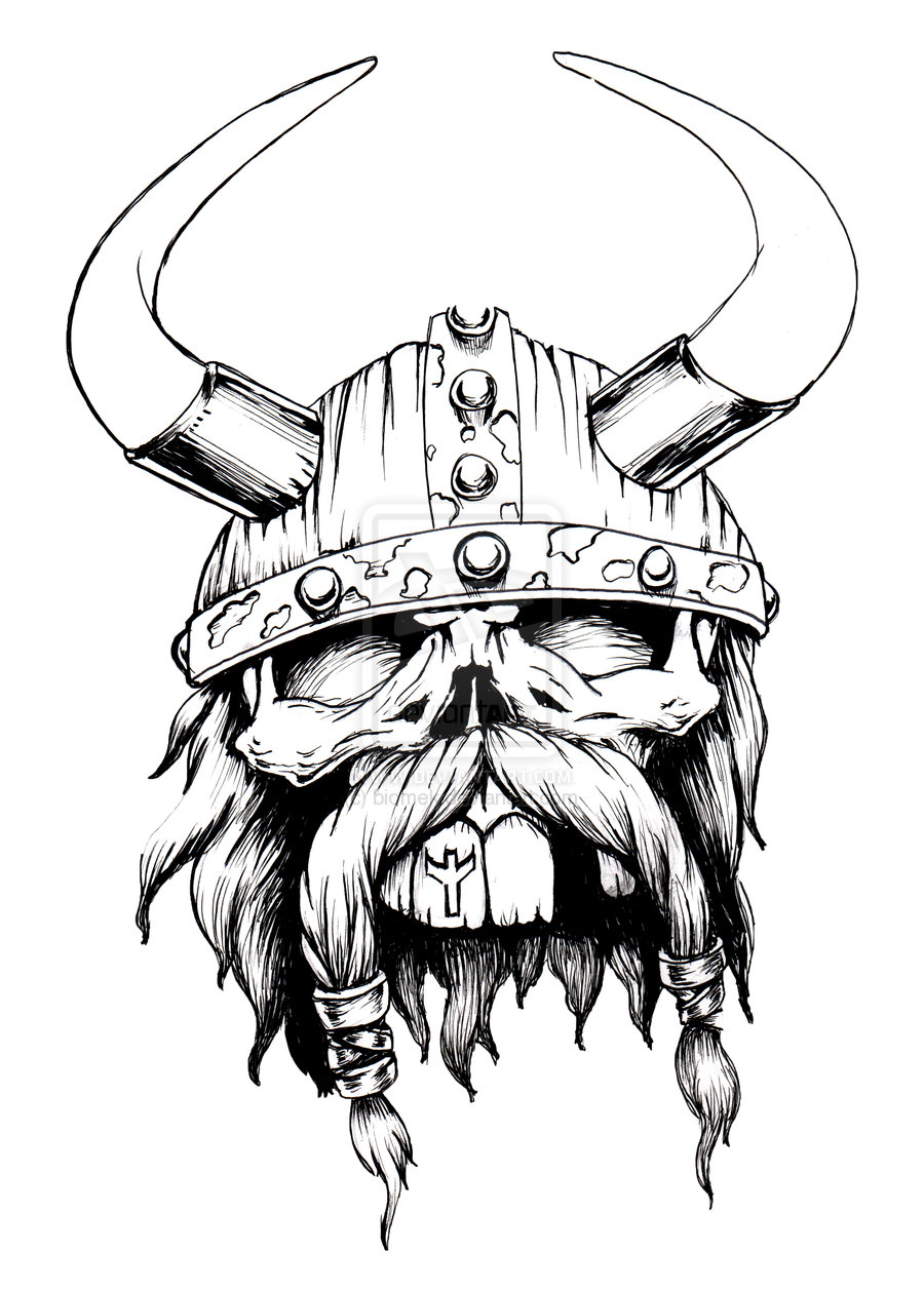 Viking Picture Drawing