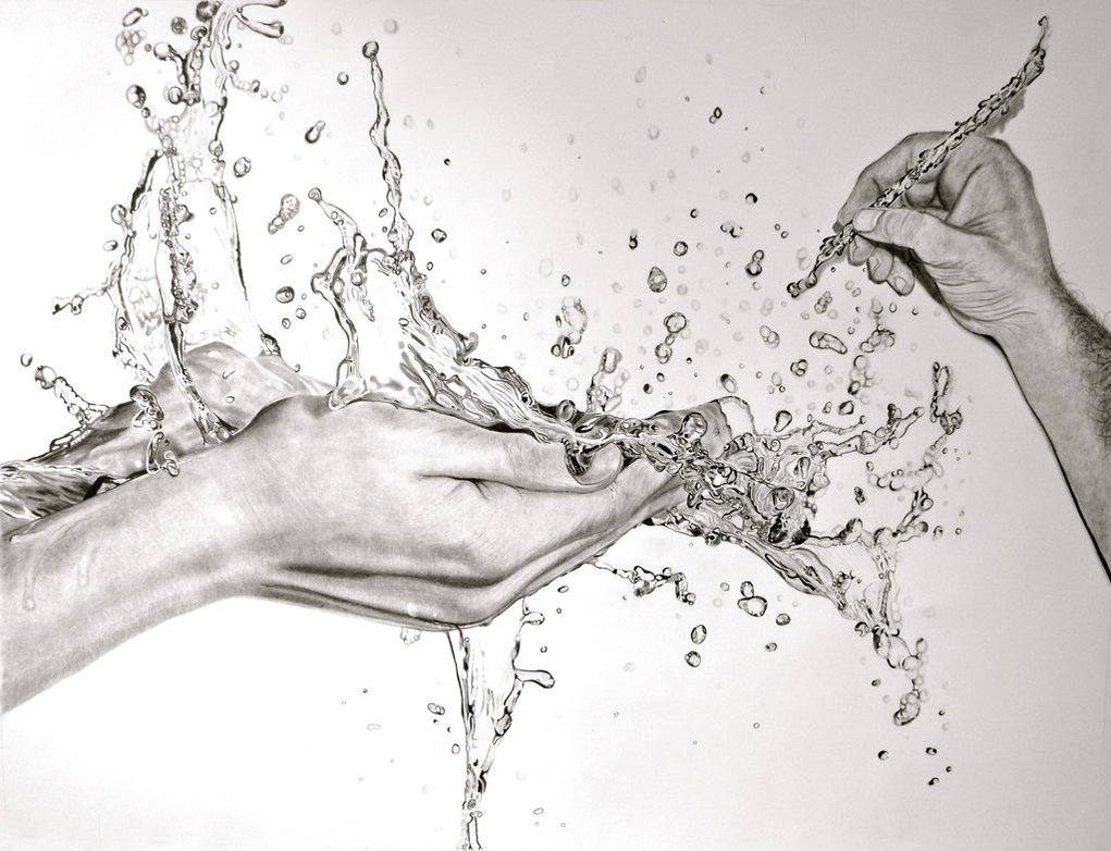 Water Amazing Drawing